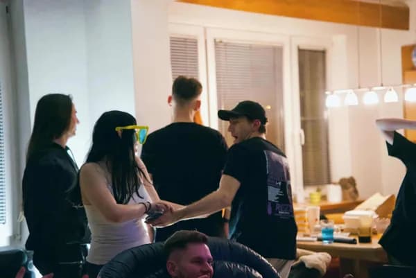 Cosplay, Cameras, and Questionable Champion Picks — A Night at Foax Place